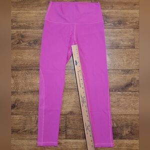 Zyia Active Women's Leggings Butter Soft Excellent Condition Color Pink